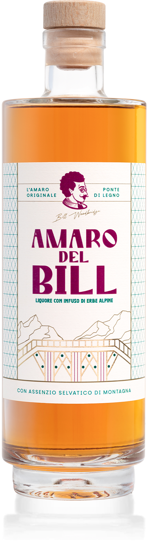 Bottiglia Amaro del Bill